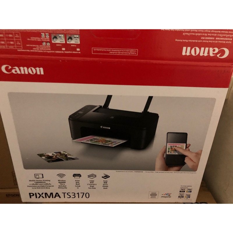 CANON TS3170 wifi複合機/全新 空機沒有墨水