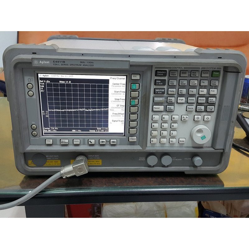 Agilent E4411B 系列頻譜分析儀 9 kHz至1.5 GHz【專業二手儀器/價格超優惠/熱忱服務/交貨快速】
