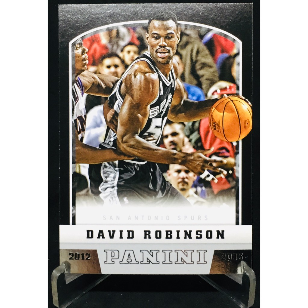 DAVID ROBINSON NBA 籃球卡 NBA 2012-13 PANINI #181 馬刺隊 海軍上將