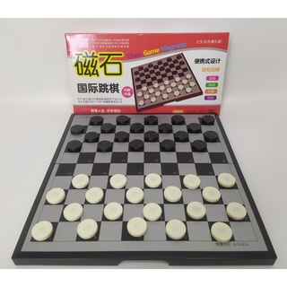 磁鐵國際跳棋 西洋跳棋 桌遊