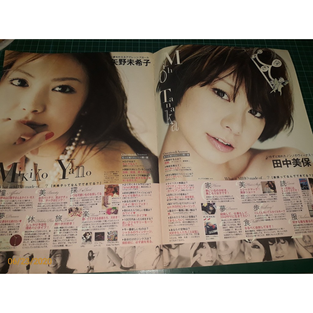 Non No Models Perfect Book 10 內有 田中美保矢野未希子佐夕木希 Cs超聖文化讚 蝦皮購物