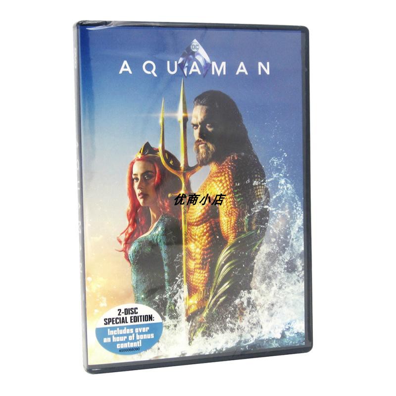 天空海王aquaman 2dvd 高清原聲電影碟片純英文版無中文 蝦皮購物