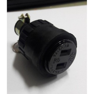 【GS五金百貨】臺灣製 橡膠母插頭 橡膠插座 15A 125V 插頭式