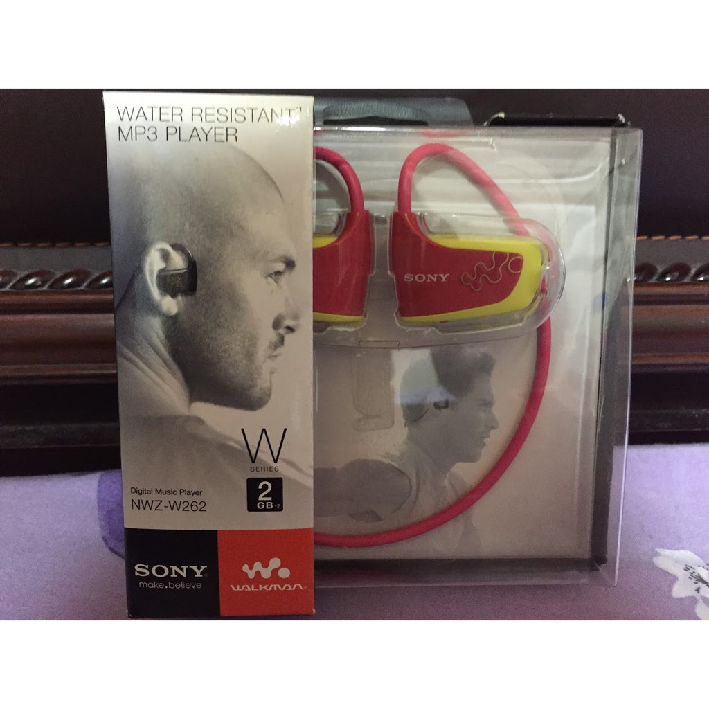 SONY Walkman 無線MP3隨身聽 W262 2GB 律動桃