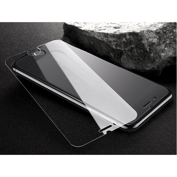 iPhone 高清鋼化玻璃膜 保護貼 5/5S/SE 6/6S/7/8 Plus 2.5D 弧邊設計 非滿版｜台中麥德