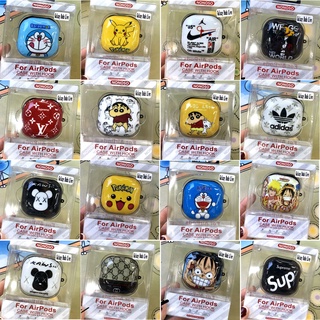 三星buds2/Buds Pro無線藍牙耳機保護套Galaxy Buds Live耳機盒防摔保護殼卡通潮牌