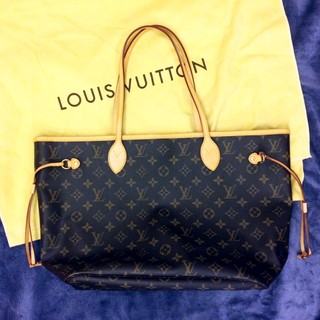 LV NEVERFULL 縮口肩揹購物包 經典Monogram M40157 全新商品