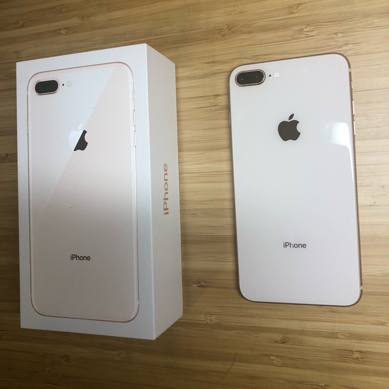 apple iphone 8 plus 玫瑰金 256g 二手良品