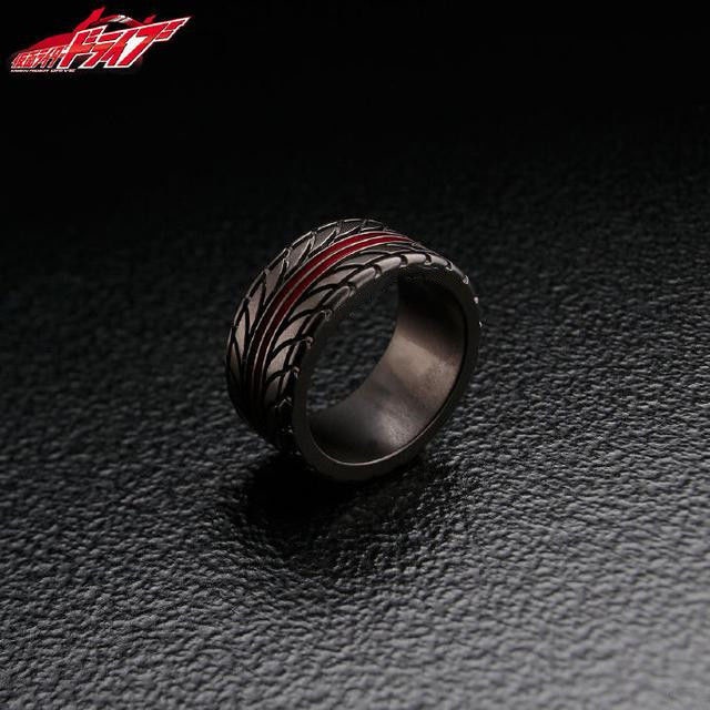 神戶川·精品·假面騎士Drive 輪胎戒指變檔車輪胎戒指來襲時尚個性佩戴飾品限定
