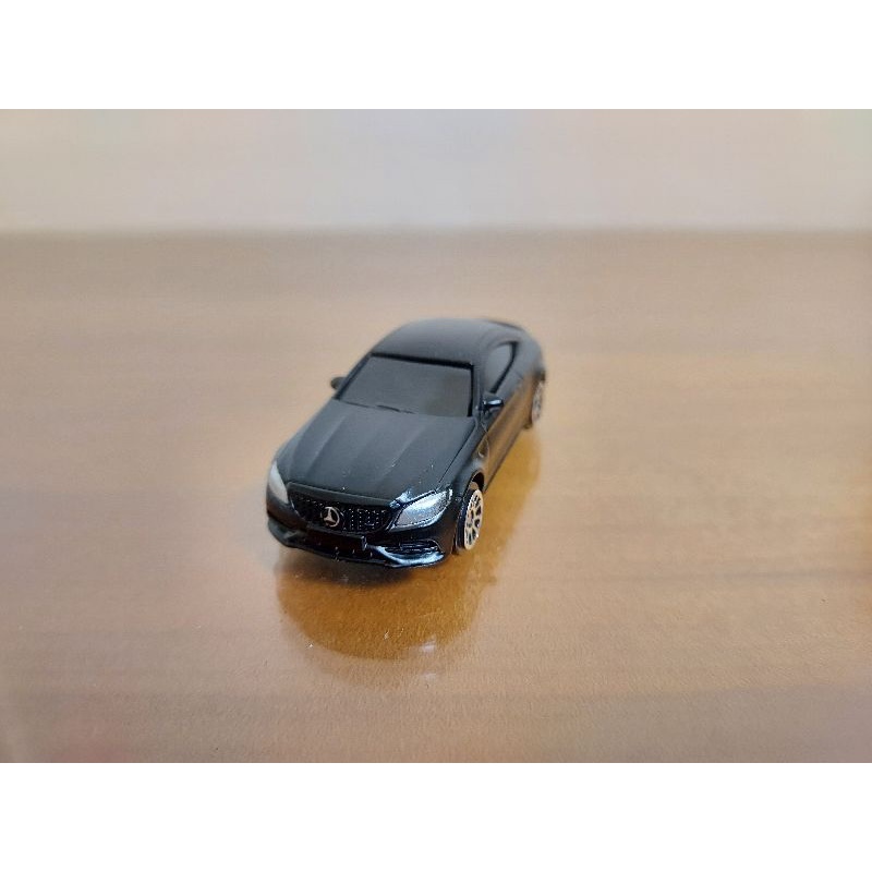 宅米吉 全新盒裝現貨~1:64賓士BENZ AMG C63 S消光黑色 黑窗 合金 模型車 玩具 小汽車 收藏