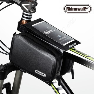 Rhinowalk-全新自行車超音波融合防水觸控馬鞍袋 高頻焊接馬鞍包 腳踏車前梁包 單車上管包 手機架 手機包 手機袋