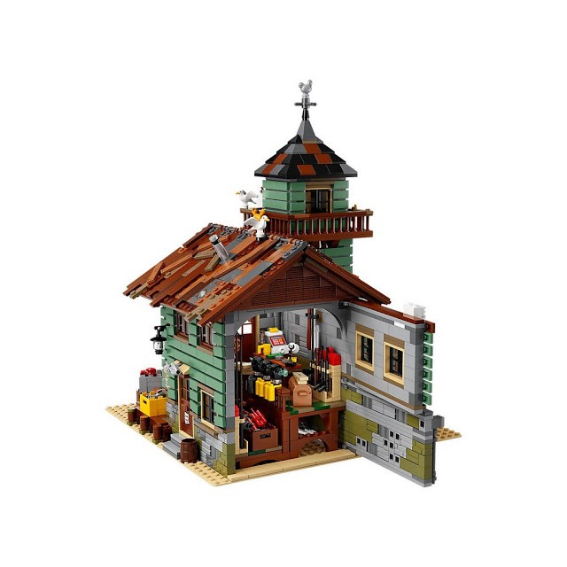 lego ideas fishing hut