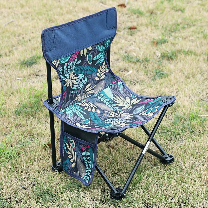 ◙☏露營椅 戶外垂釣椅釣魚小凳子可折疊靠背椅子便攜折疊野外露營必備折疊椅