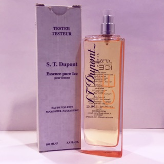 S.T. Dupont 都彭 Essence Pure ICE 夏日限量女性淡香水 100ml【TESTER包裝】