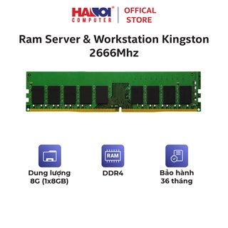 服務器和工作站金士頓 Ram (KSM26ES8 /8HD) 8GB DVD4 2666ML ECC