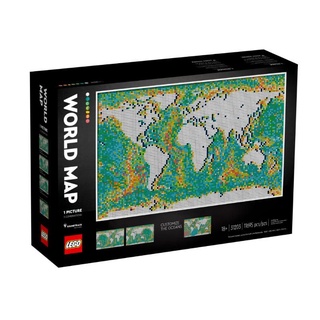 Lego 31203 世界地圖 盒損 全新未拆