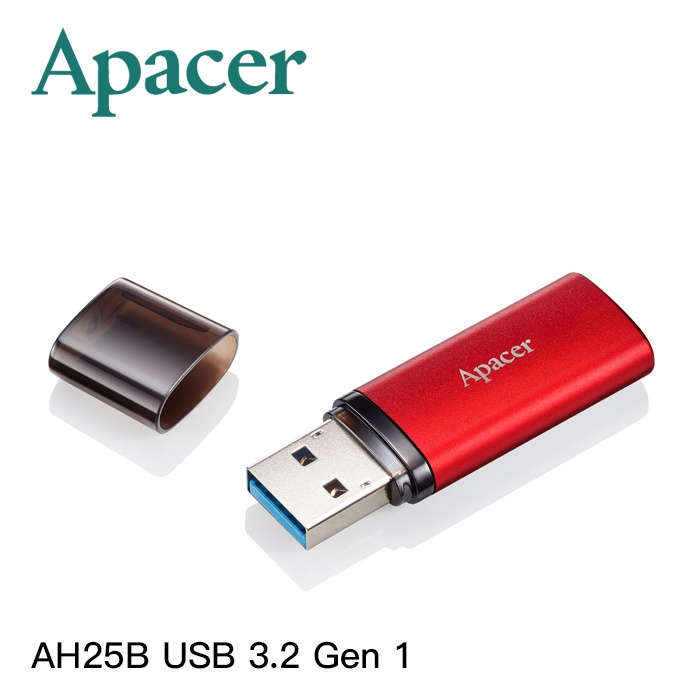 電電｜Apacer 宇瞻 AH25B USB 3.2 Gen 1 隨身碟〈128G/256G〉