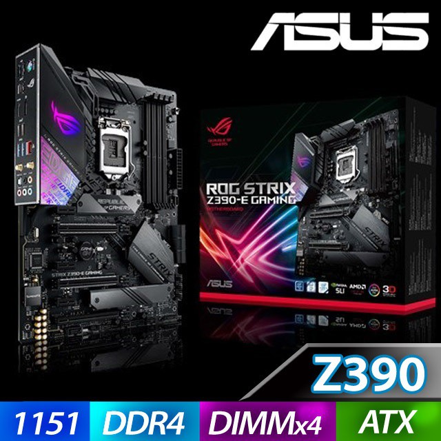 ASUS 華碩 ROG STRIX Z390 E GAMING 主機板