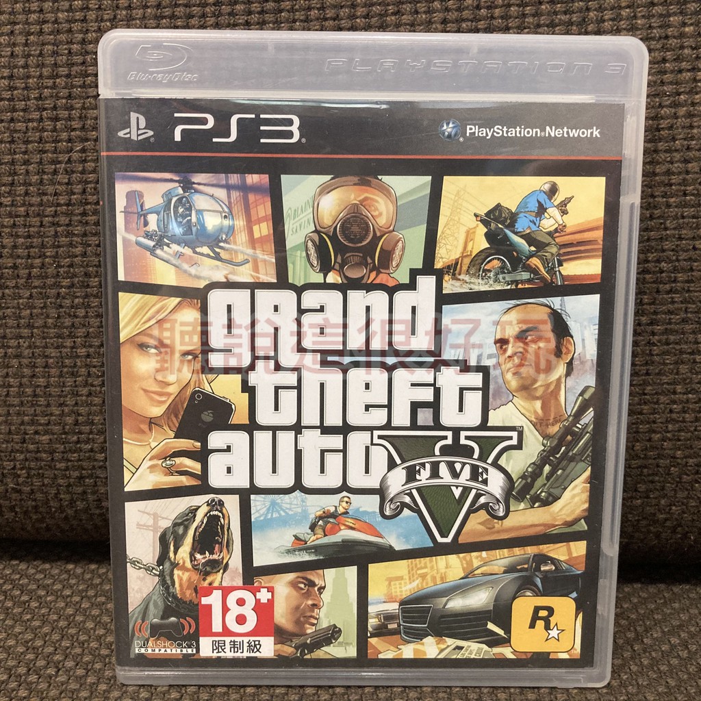 現貨在台 無刮 附地圖海報 中文版 PS3 GTA5 GTA 5 正版 遊戲 6 D32