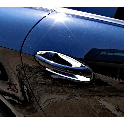 圓夢工廠 Benz SLK R171 04~11 SLK200 SLK280 SLK55 鍍鉻 車門把手防刮門碗內襯貼片