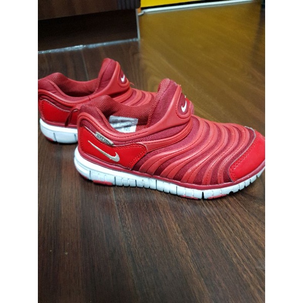 2手保存良好 Nike Dynamo Free (PS) 中童鞋 運動 毛毛蟲 休閒鞋 19cm