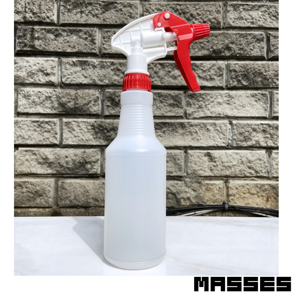 〔眾Masses〕耐酸鹼噴瓶組 各式藥水皆適用 HDPE瓶 (500ml / 750ml)