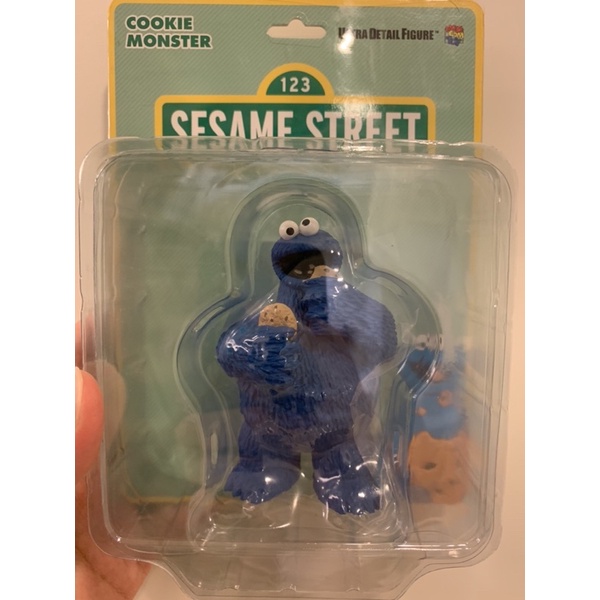 UDF Sesame Street 正版芝麻街 餅乾怪獸公仔 玩具 Cookie Monster Elmo