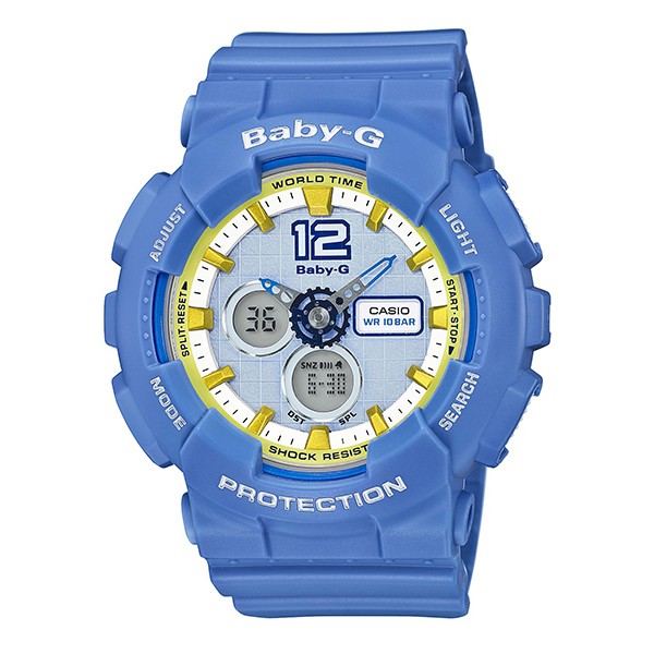 CASIO(卡西歐) Baby-G BA-120-2B(BA-120-2BDR) 雙顯 防水 女錶
