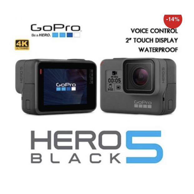GoPro HERO 5 Black 4K 二手 95成新 (一個月保修)