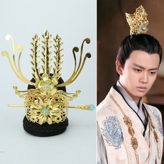 古裝頭飾頭冠髮飾束髮古風髮冠品束髮男髮簪髮冠頭飾 蝦皮購物