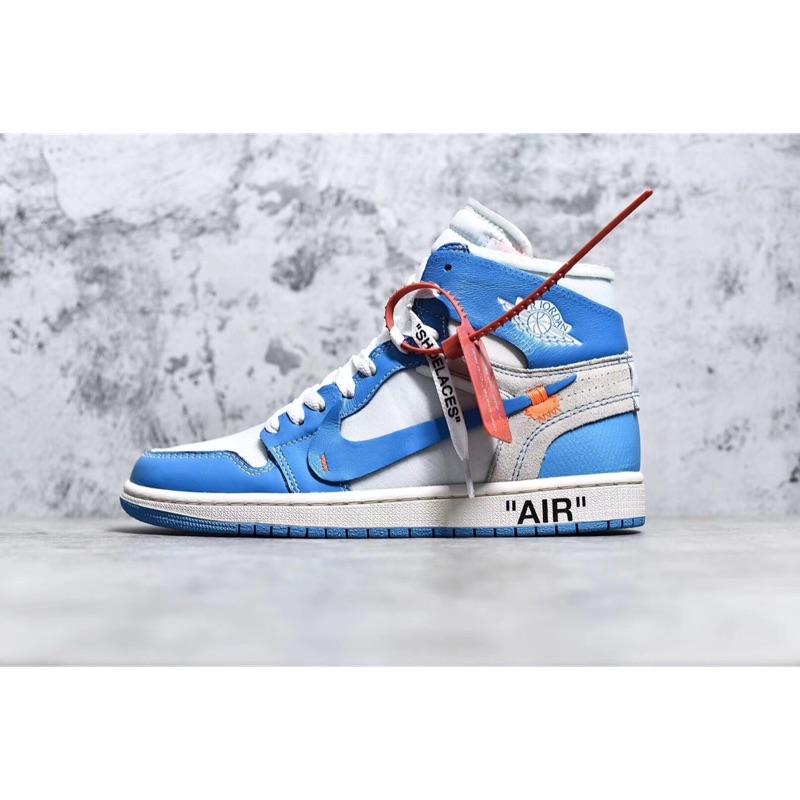 air jordan 1 off white unc price