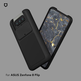 犀牛盾 適用ASUS Zenfone 8 Flip SolidSuit經典款/碳纖維 防摔背蓋手機殼-華碩官方授權開發