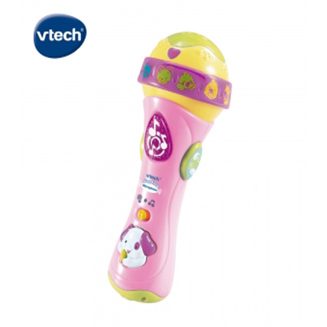 Vtech 歡唱學習麥克風~粉【麗兒采家】