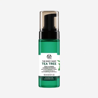 現貨☁️ THE BODY SHOP 茶樹淨膚潔面慕絲 SKIN CLEARING FOAMING CLEANSE