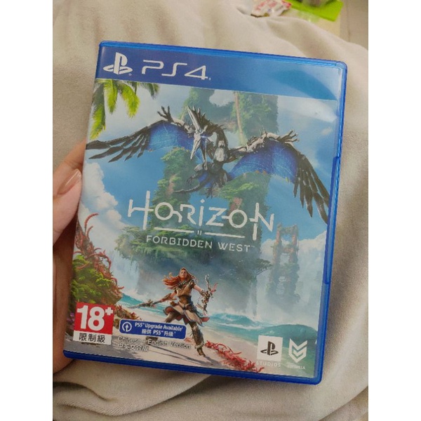 二手 特典未用 地平線 西域禁地 ps4 地平線2 horizon 可免費升級ps5版本