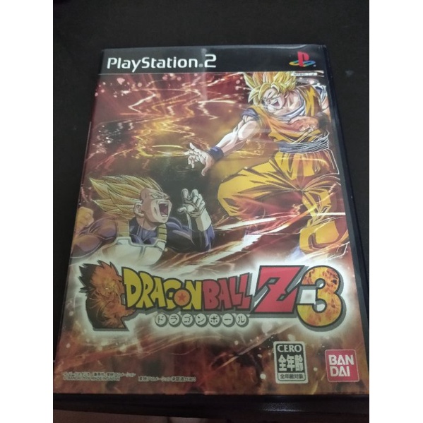 ps2遊戲光碟 dragon ball z3