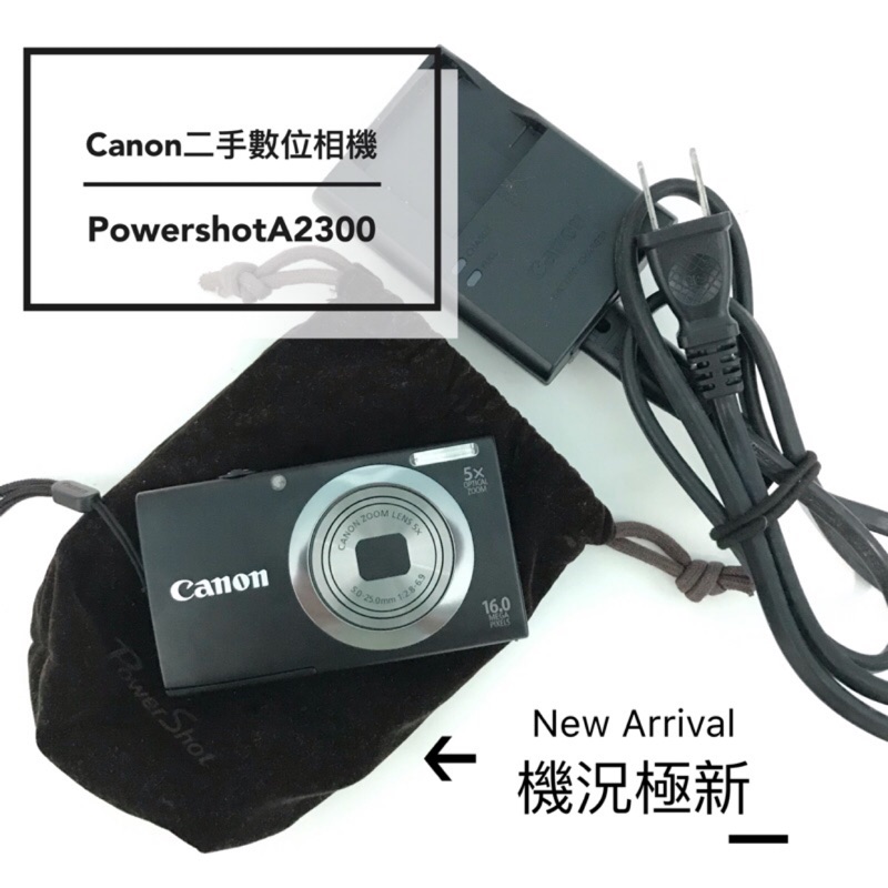 Canon Powershot A2300 二手數位相機 機況極好