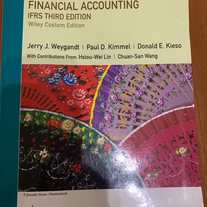 Financial accounting IFRS THIRD EDITION 會計學