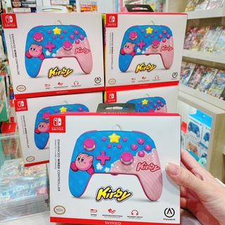 有間電玩 現貨 任天堂 SWITCH NS 星之卡比 手把 有線控制器 有線手把 有線控制器 手把 把手 POWERA