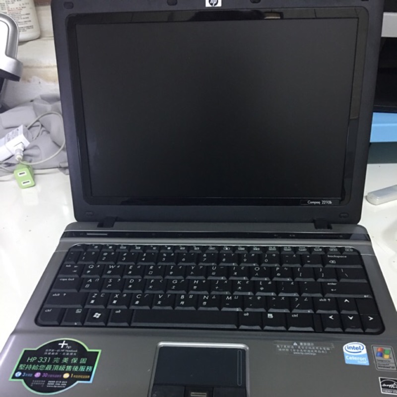 hp compaq 2201b 12吋商務筆電 含DVD光碟機