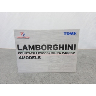 Tomica limited TL LAMBORGHINI 藍寶堅尼 LP500S 4台套組 全新 未開封