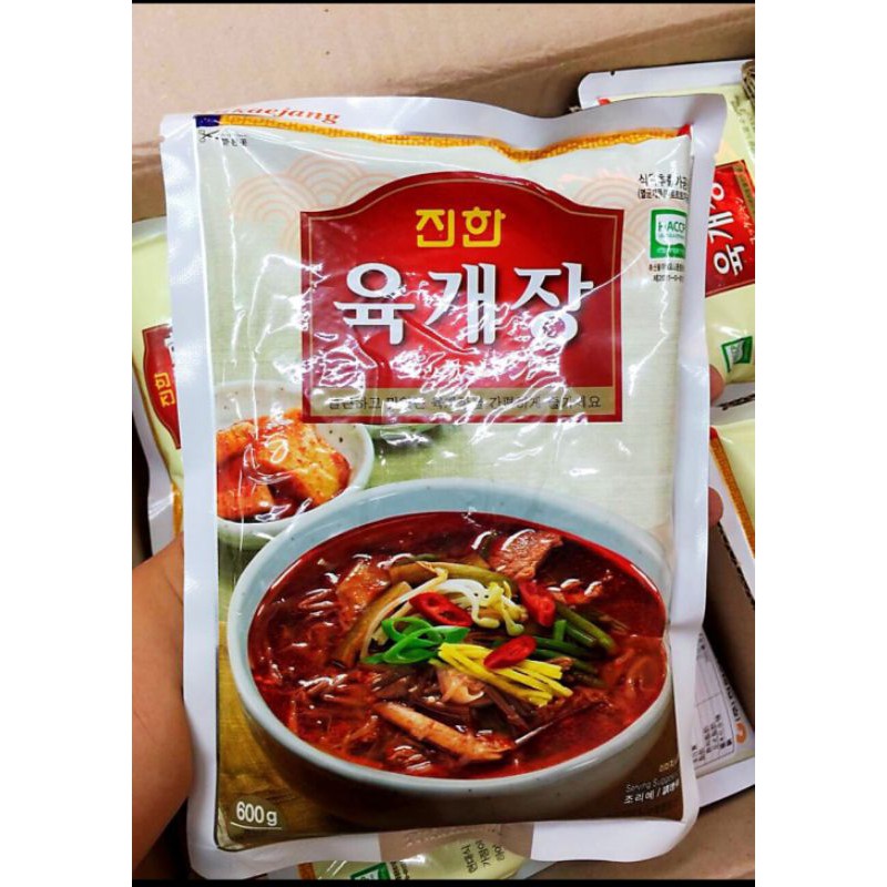 韓國 敲碗美食 辣牛肉湯600g