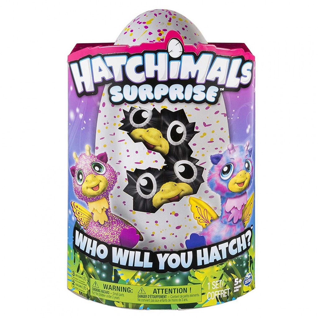 【HATCHIMALS】魔法寵物蛋 - 雙胞胎遊戲組 ( 粉橘 )