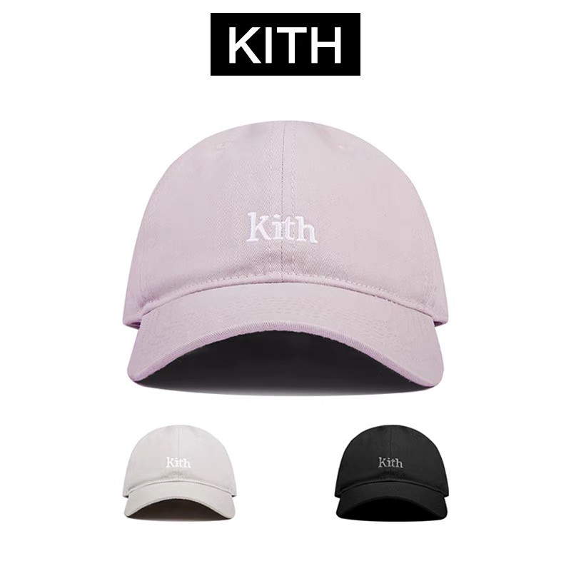 [SUNHOUSE]KITH logo cap 黑色 百搭 帽子 彎檐帽 棒球帽 老帽 禮物