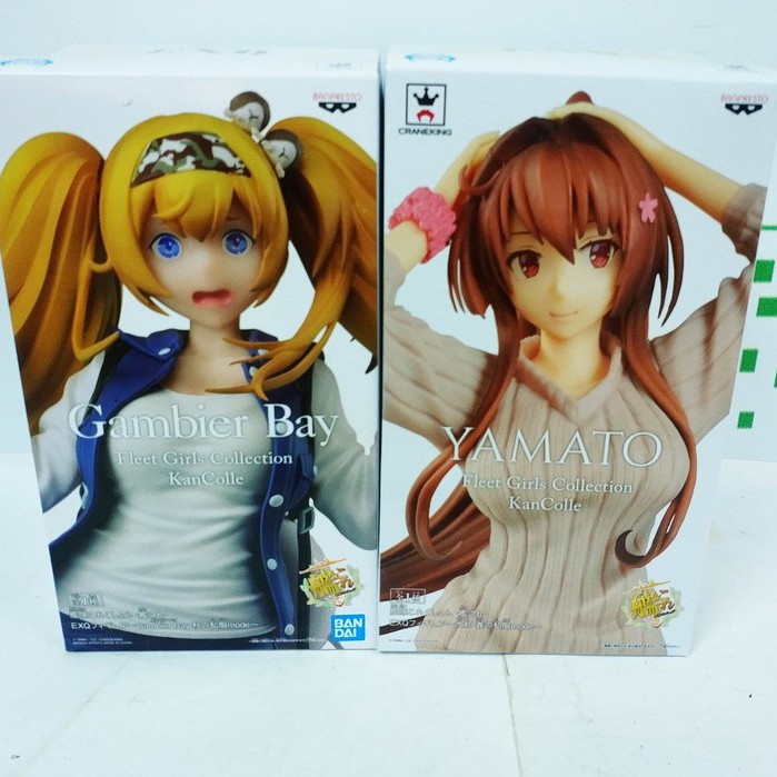 日版艦隊收藏艦娘艦c 大和春私服甘比爾灣gambier Bay Exq 景品大和 蝦皮購物