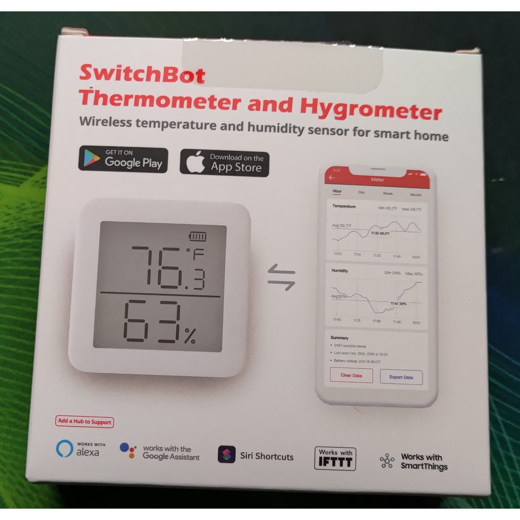 Switchbot 智慧配件-溫濕度計