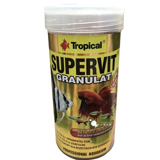 小郭水族- 德比克 Tropical 【高維他中小型魚主食 250ml /1000ml 】魚飼料 孔雀魚、燈魚 金魚飼料