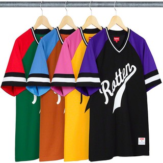 【紐約范特西】預購 SUPREME FW19 Rotten Baseball Top 透氣 棒球衣