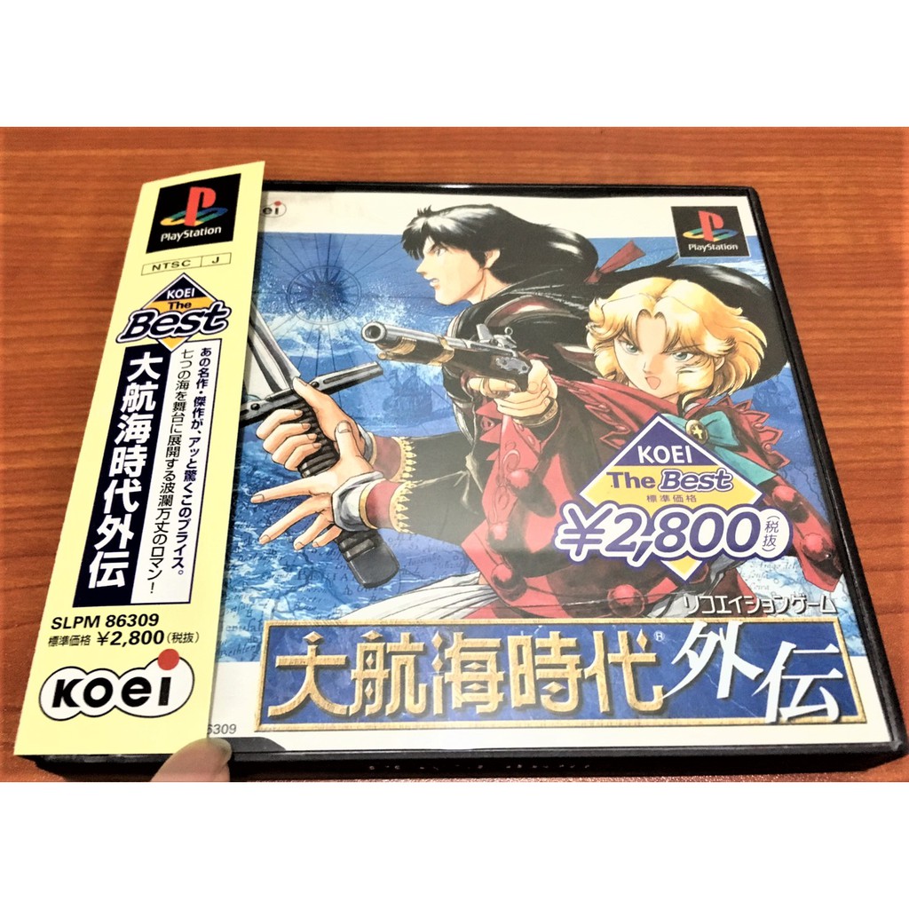 歡樂本舖ps遊戲ps 大航海時代外傳best版無刮傷有側標盒書完整日版b2 蝦皮購物