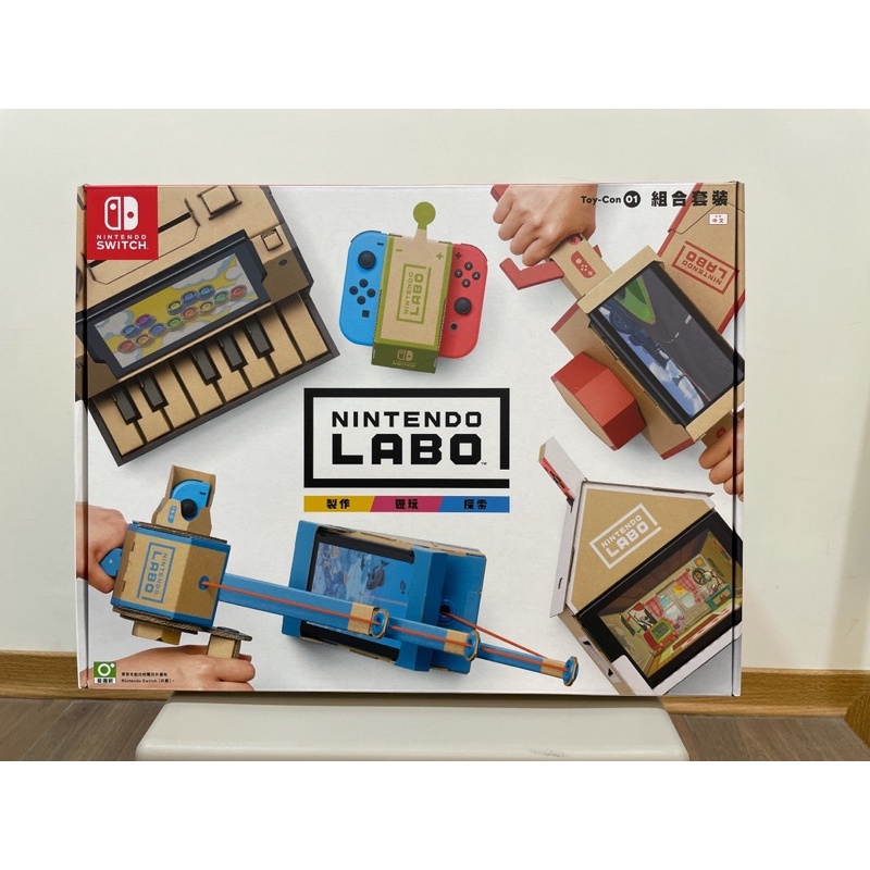 Switch遊戲NS 任天堂實驗室 LABO Toy-Con 01 VR KIT 組合套裝 中文版 全新